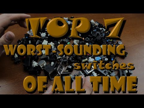 Top 7 WORST-SOUNDING mechanical keyboard switches of all time