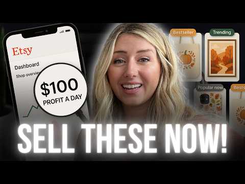 Make $100/Day with THESE Etsy Fall Products(List NOW!)