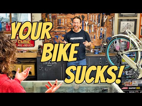 Bike Shop A$$H0LE tells how you've been DUPED! 10 reasons your bike is WRONG (or maybe right)!
