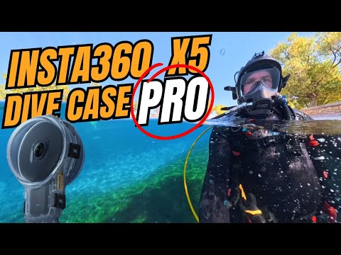 Is the Insta360 X5 the Best Scuba Diving Camera? Invisible Dive Case Pro Review
