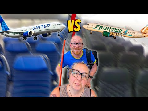 AIRPORT ASSISTANCE: Flying with a Disability UNITED vs FRONTIER ♿