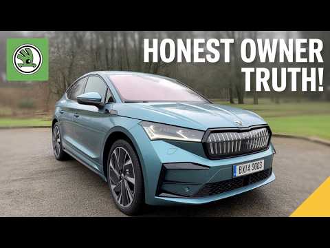 Skoda Enyaq Coupe: One Year later here's what's GOOD and BAD!
