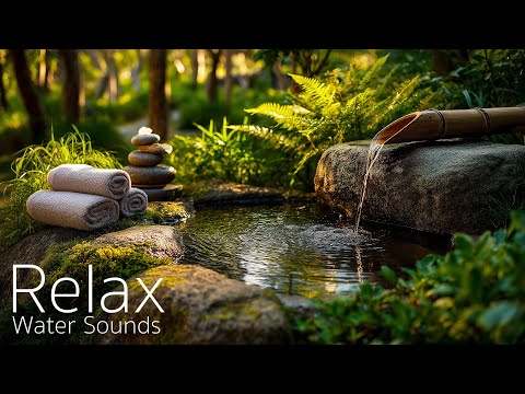 Instant Peace of Mind 🌿 Water Sounds & Relaxing Music, Anxiety Relief