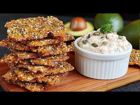 These Keto Crackers Are Good for Your Heart, Brain, and Your Body! Make Them at Home 👌