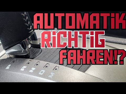 Richtig fahren mit Automatik-Getriebe😁Vermeide diese Fehler und dein Getriebe hält ewig💪