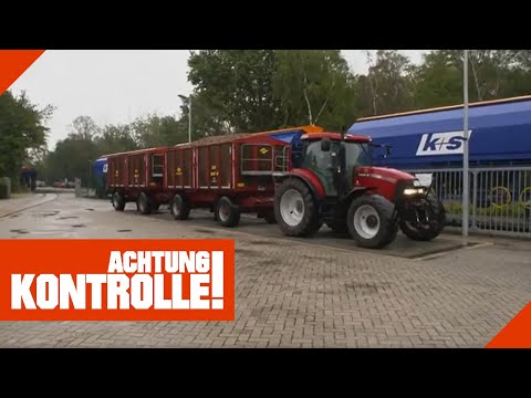 Überladener Kartoffeltransport? Landmaschinen-Kontrolle | 2/2 | Kabel Eins | Achtung Kontrolle