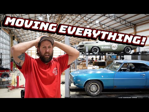 Everything Must Move!  Entire Shop rearrange!