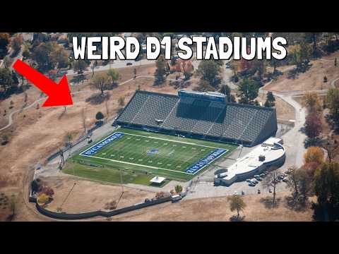 The Weirdest College Football Stadiums (D1 FCS)