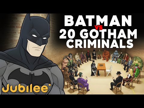 BATMAN vs 20 GOTHAM CRIMINALS - Jubilee Parody