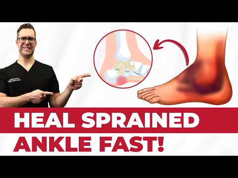 Fix TWISTED Ankle, ROLLED Ankle or SPRAINED Ankle Ligaments FASTER!