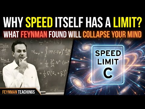"Why Speed Itself Has a LIMIT? What Feynman Found Will COLLAPSE Your Mind”
