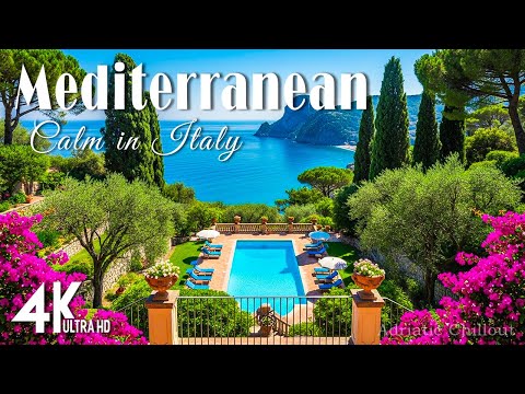 ๐ Mediterranean Calm in Italy ๐ฎ๐น Amalfi Coast & Lake Como Relaxing Atmosphere ๐ถ Gentle Guitar Music