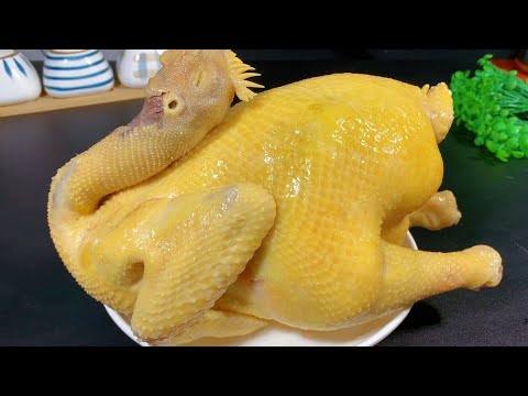 Authentic White Cut Chicken Recipe by a Cantonese Chef ! 広東シェフが教える本格的な白切鶏の作り方！광둥 셰프의 정통 백절계 레시피 !