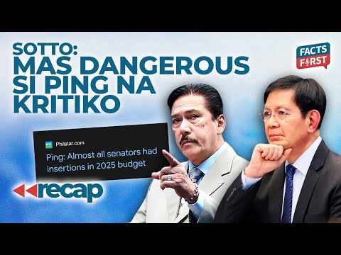 Sotto: Mas delikado si Ping Lacson na hindi blue ribbon chairman