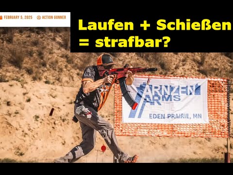 Prohibited shooting exercise in shooting sports - Shooting while clearly running §7 AWaffV - IPSC