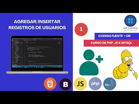 02. Sistema CRUD - Registro de usuarios - PHP & MYSQL. Parte 1/3