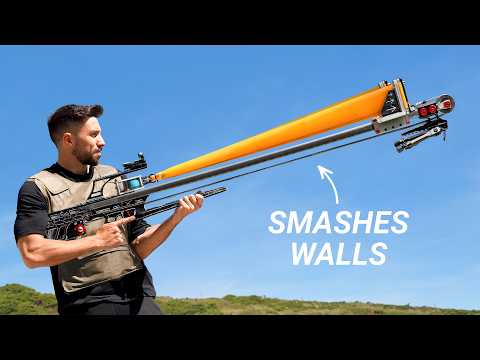 I Built a Slingshot More Powerful than a Gun