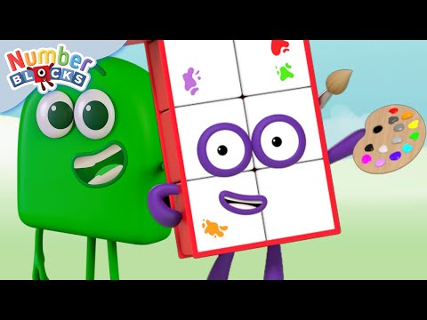 Can you count the colours?! | Colours in Colourland | @Blocks-Universe