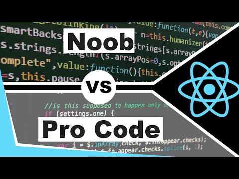 Junior Vs Senior Code - How To Write Better Code As A Web Developer - React