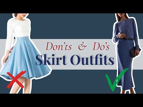 You’re Not Using Your Skirts Right | How to Style Every Single Type of SKIRT