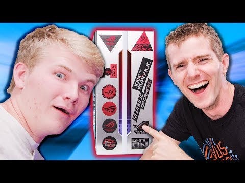 I RUINED his brand new PC - ROG Rig Reboot 2018