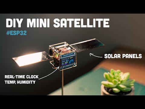 [Satisfying] A Desk Satellite You Can Actually Build! 🚀