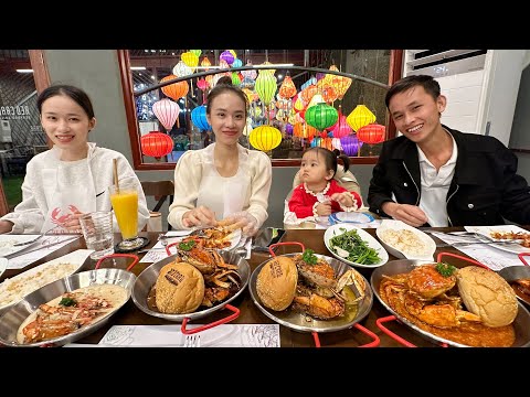 말년휴가 나온 베트남 처남과 맛있는 크랩 전문점에 왔습니다