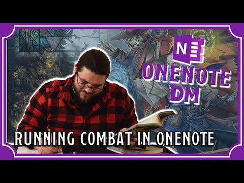 Running RPG Combat in OneNote | OneNote DM Ep. 5