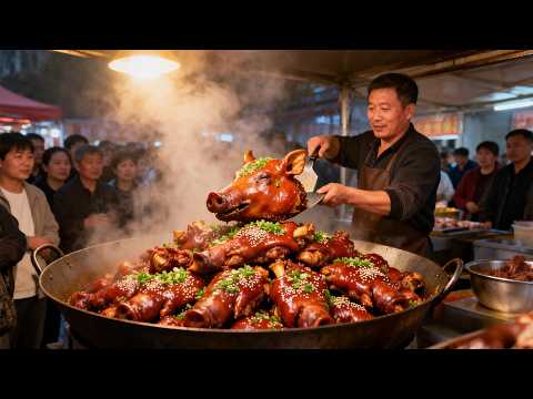 江苏宿迁大哥祖传10代卖红烧肉,做法独特头回见,200一份一天卖几百份!【好食勇哥】