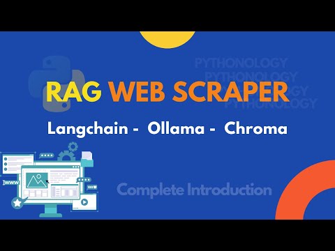 Build a RAG web scraper using Langchain, Ollama, ChromaDB