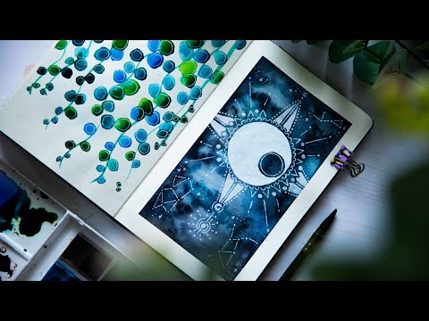 MORE WATERCOLOR SKETCHBOOK IDEAS! ❤️🎨