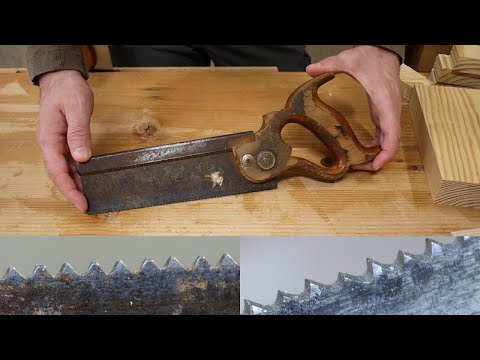 Restoring a Small Backsaw