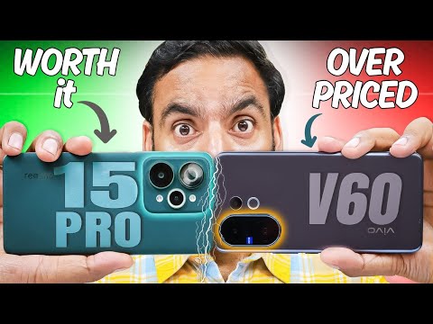 Don't Buy WRONG : realme 15 Pro vs Vivo v60 Full Test | Camera | Battery | Water