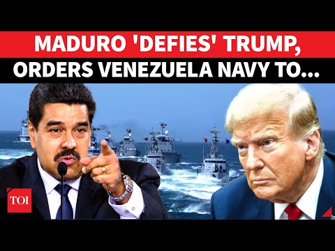 US Vs Venezuela War Begins? Maduro Stuns Trump, Sends Shock Orders To Navy Over Oil Blockade