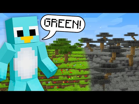 Minecraft, But Any Color I Say Gets Removed…