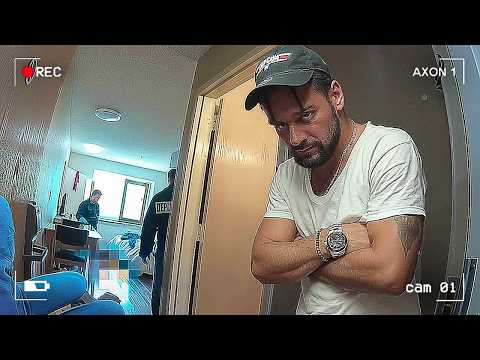 Killer Boyfriend Realizes Cops Found His Hotel Room of Horrors