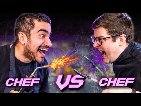 CHEF KUSH IS LET LOOSE!! | Chef VS Chef Cooking Battle