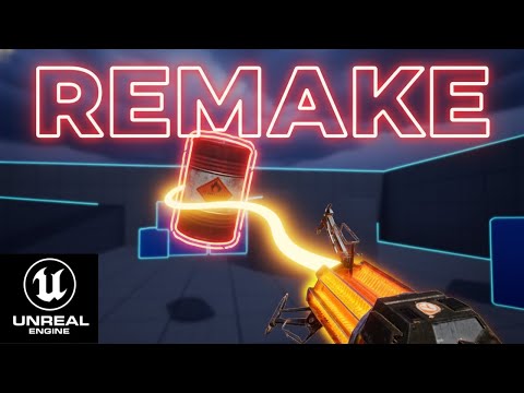 I Rebuilt an Iconic Weapon in Unreal Engine - Gravity Gun
