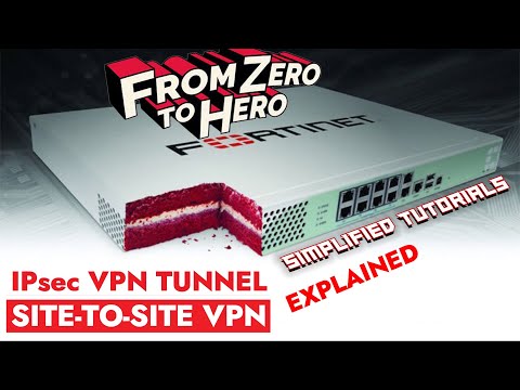 How to configure IPsec VPN on FortiGate Firewall - Site-to-Site VPN Tunnel