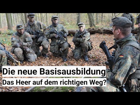 Basisausbildung beim Deutschen Heer - die Bundeswehr auf dem Weg zur Kriegstüchtigkeit?