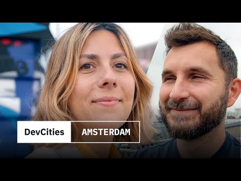 A Day with Amsterdam Developers | DevCities (Career change, WeTransfer and Creative Coding)