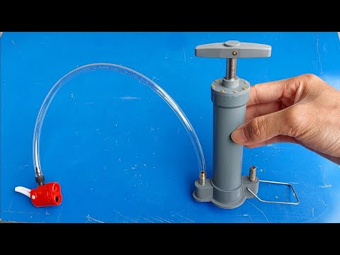 How to make a mini bike pump from PVC