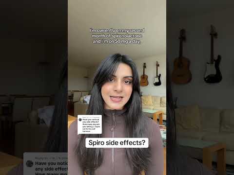 Spiro side effects? #skincare #acne #dermatology #spiro