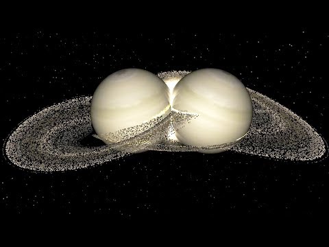 Merged the Rings of Two Saturns Together and This Happened  - Universe Sandbox 2