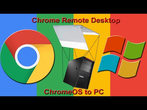 HOW TO USE CHROME REMOTE DESKTOP TO CONTROL REMOTE PC WITH YOUR CHROMEBOOK