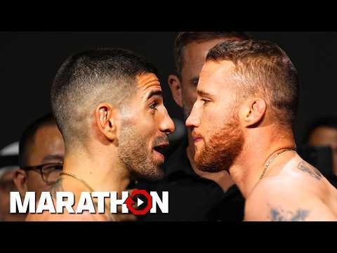 Ilia Topuria vs Justin Gaethje 🏆 | Full Fight Marathon
