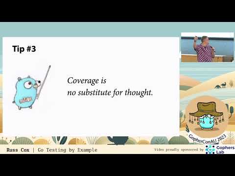 01. Russ Cox - Go Testing By Example | GopherConAU 2023