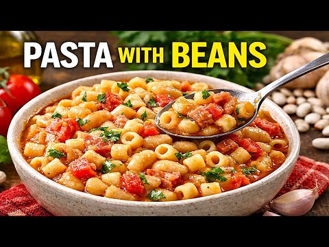 Pasta e Fagioli 🇮🇹 Italian Pasta with Beans | Traditional Italian Comfort Food