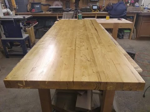 Build a Butcher Block Countertop on a Budget