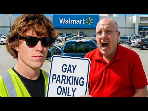 Gay Parking Only Prank!